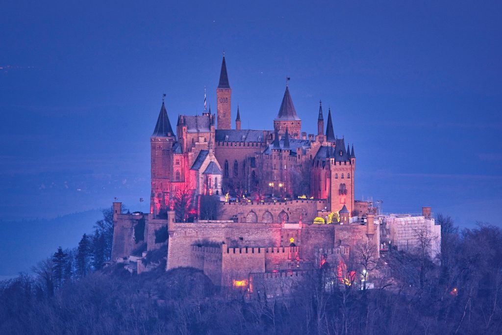 Winterzauber auf Burg Hohenzollern