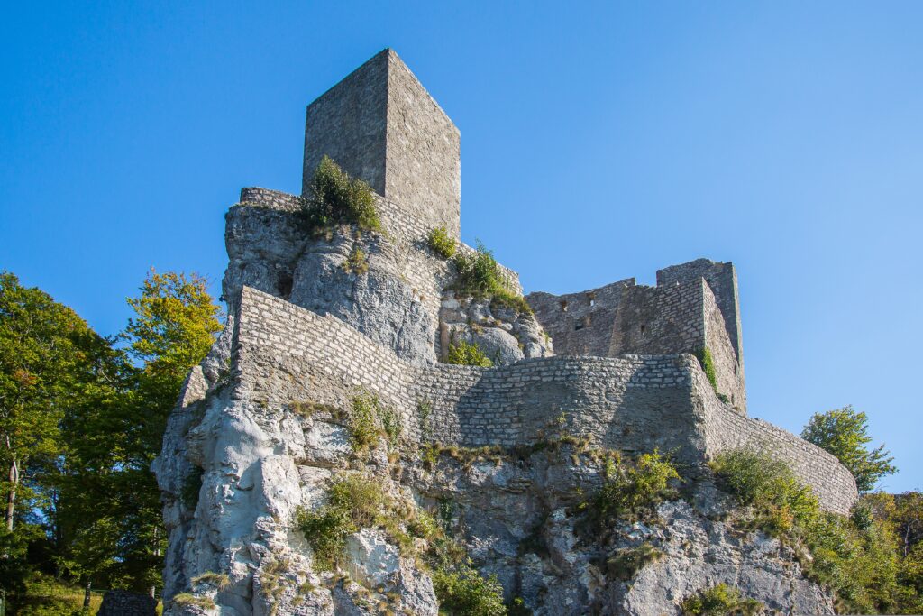 Die Burgruine Reußenstein